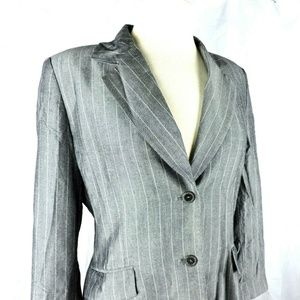 Tahari Arthur Levine Jacket Size 10 Blazer Long